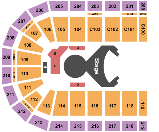 NOW Arena Cirque du Soleil Seating Chart